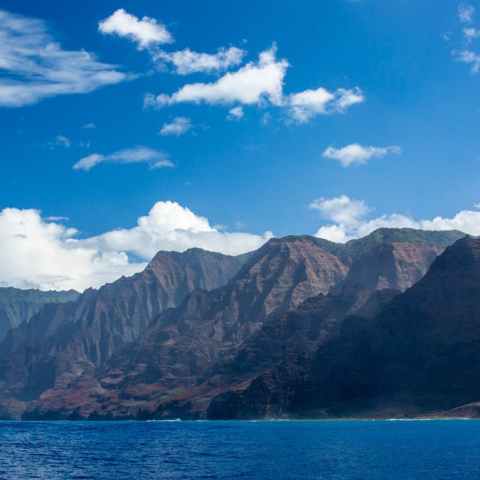 Na Pali Coast panorama